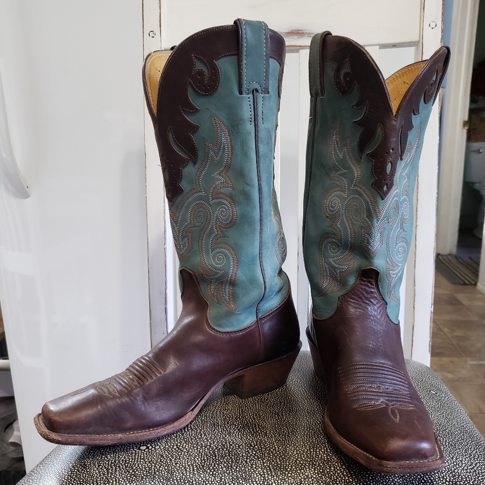 Justin's fancy tall boots